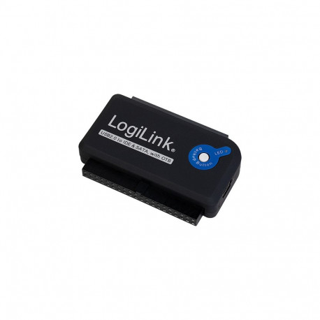 "LogiLink USB 2.0 > 2,5"" + 3,5"" IDE + SATA Adapter Schwarz"