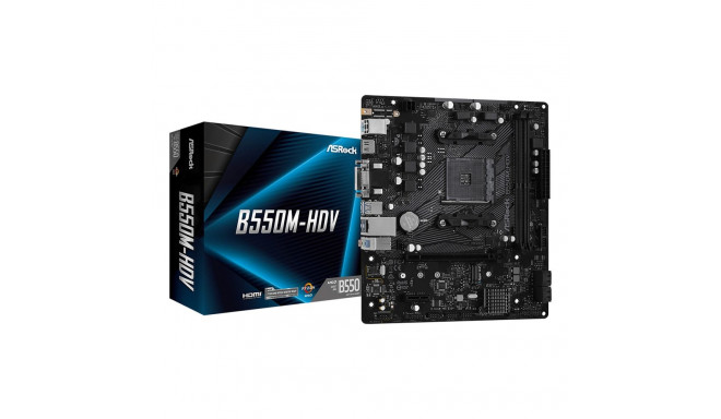 "AM4 ASRock B550M-HDV mATX"