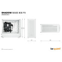 "Midi be quiet! SHADOW BASE 800FX White"