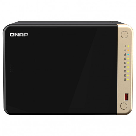 "6-Bay QNAP TS-664-8G Intel® Celeron® - N5095 - Schwarz"