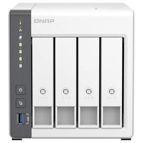 "QNAP TS-433 NAS-Server 4Schächte ARM A55 2GHz SATA 6Gb/s"