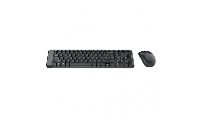 Logitech MK220 juhtmevaba lauaarvuti komplekt QWERTY US