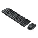 "Logitech MK220 Wireless Desktopset QWERTY US"