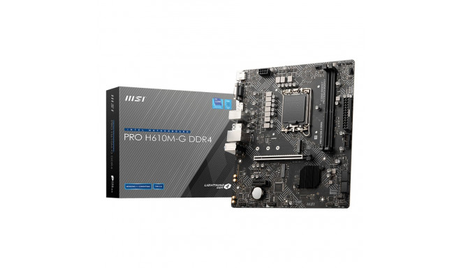 "1700 MSI PRO H610M-G DDR4"