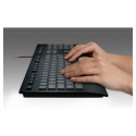 "Logitech Corded K280e USB Layout QWERTY US"