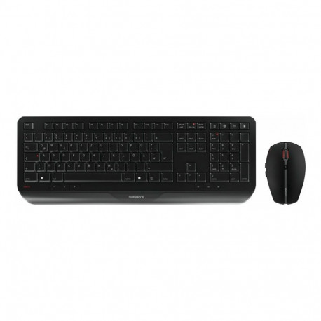 Cherry Gentix Desktop JD-7000DE-2 must klaviatuuri ja hiire komplekt QWERTZ DE