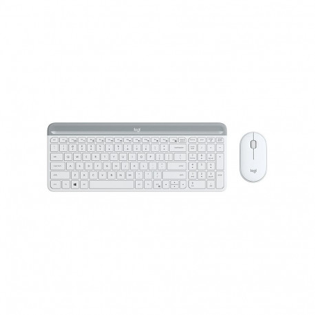 Logitech MK470 valge juhtmevaba komplekt QWERTZ DE