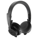 "Logitech Headset Zone Wired UC Wireless für Unified Communication - On Ear"