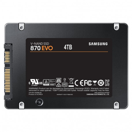 Samsung pooljuhtketas 870 EVO 4TB 2.5" retail