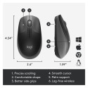"Logitech M190 optisch wireless Black"