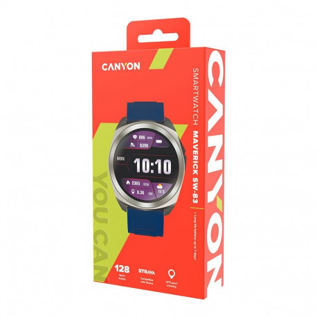 Canyon CANYON smart watch Maveric SW-83 GPS Silver Blue