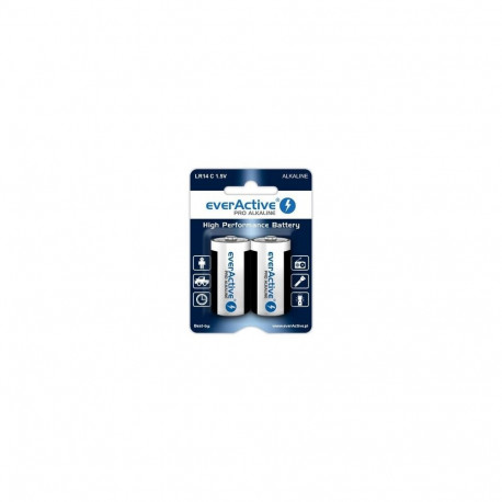 Alkaline batteries everActive Pro Alkaline LR14 C - blister card - 2 pieces