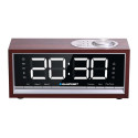 BLAUPUNKT CR60BT Bluetooth raadio äratuskell, pruun puit