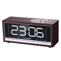BLAUPUNKT CR60BT Bluetooth raadio äratuskell, pruun puit