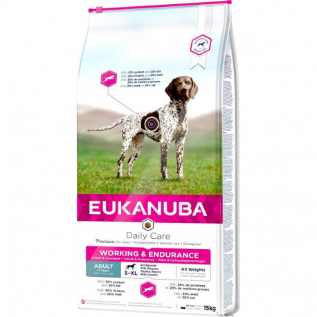 EUKANUBA Daily Care Working & Endurance - kuiv koeratoit - 15kg