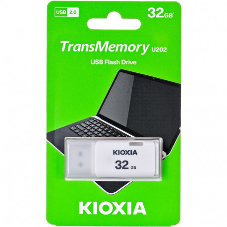 Kioxia TransMemory U202 USB mälupulk 32 GB USB Type-A 2.0 valge