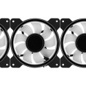 Aerocool Mirage 12 ARGB Pro arvutikorpuse jahutuskomplekt 12 cm must