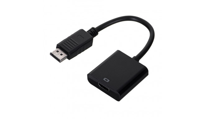 Gembird A-DPM-HDMIF-002 video cable adapter 0.1 m DisplayPort HDMI Type A (Standard) Black