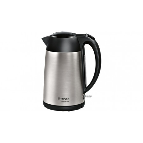 Bosch TWK3P420 elektriline veekeetja 1,7 l 2400 W must, roostevaba teras