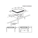 Electrolux integreeritav keraamiline pliidiplaat EHF6343FOK