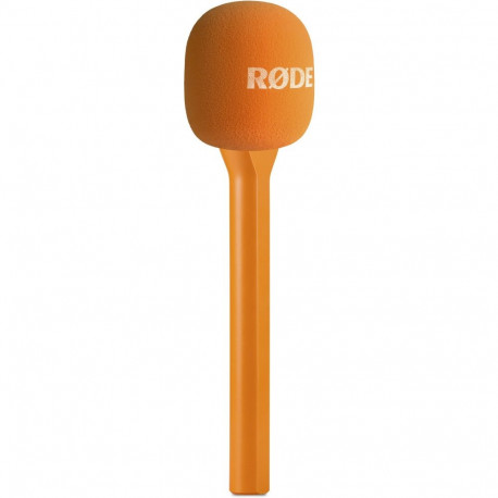 Rode Microphones Interview GO, microphone orange, adapter