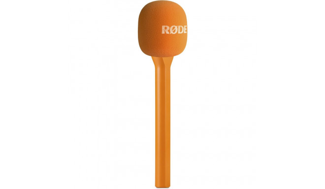 Rode Microphones Interview GO, microphone orange, adapter
