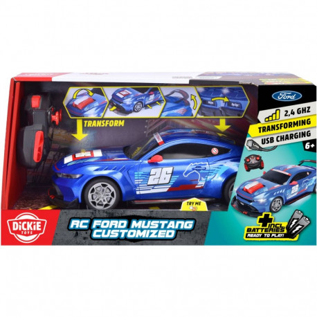 Ford rc-auto Mustang kohandatud skaalal 1:16