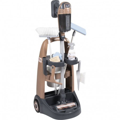 Smoby Rowenta cleaning trolley, children's household appliance