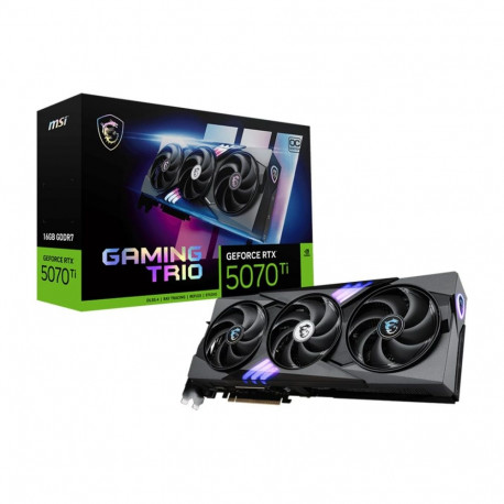 GeForce videokaart RTX 5070 Ti GAMING TRIO OC DLSS 4, 3x DisplayPort, 1x HDMI 2.1