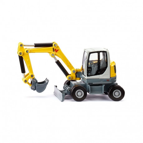 Wacker Neuson rattaga ekskavaator EW65 super, kollane/hall