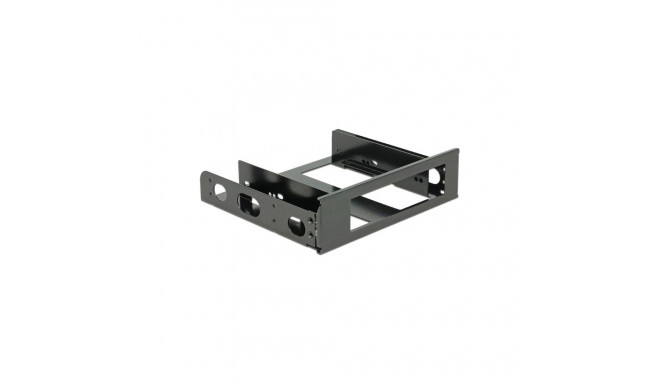 5,25" Einbaurahmen für 1x 3.5" (schwarz)