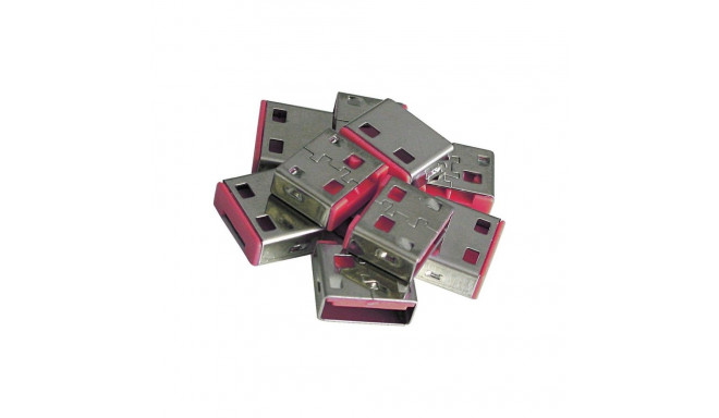 Lindy port lock 10pcs. - Code red