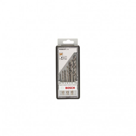 PRO Wood spiraalpuuride komplekt puidule HSS 7-osaline 1/4" kuuskantvarrega