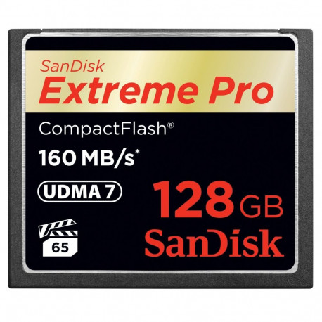 SanDisk memory card CF 128GB Extreme Pro 2 160MB/s
