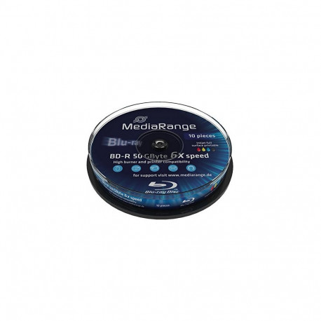 BD-R DL 6x CB 50GB MediaR Pr. 10 sztuk