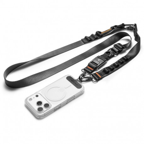 Spigen DA30M Stap Crossbody Phone Lanyard - Black