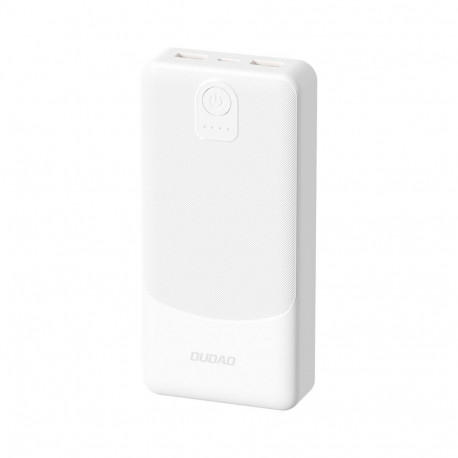 Dudao K10Pro Power Bank 2.4A 20000mAh 2 x USB-A - White