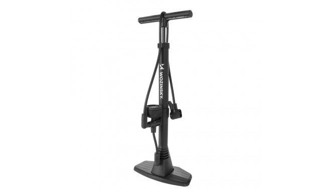 Wozinsky WPR-02 Floor Bicycle Pump - Black
