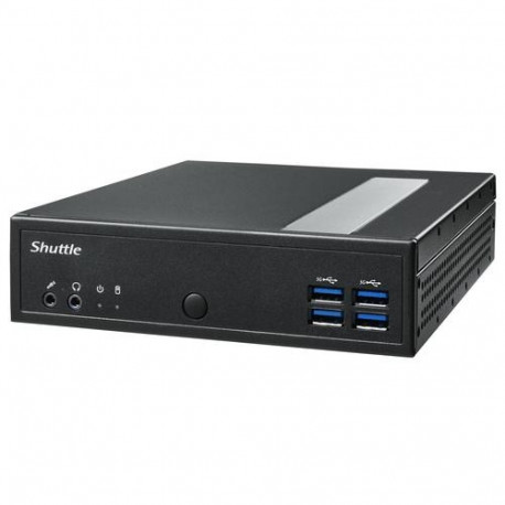 Shuttle XPC slim Barebone DL40N, Intel N150, 1x DDR5, 2x LAN (2x 2.5Gbit), 2xCOM,1xHDMI,1xDP, 1x VGA