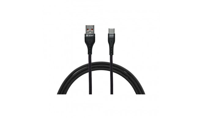 Tracer 47486 USB A - USB C  M/M 1m  Cable Black