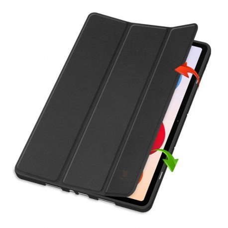 Tahvelarvuti kaaned Bizon Redmi Pad 2 Pro Lizard, pliiatsihoidjaga, must