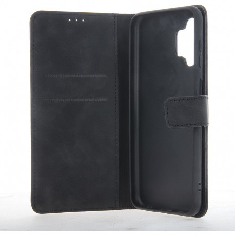 Kaardivahega mobiiliümbris Setty Galaxy A16 4G/5G Wallet Smart Velvet, must