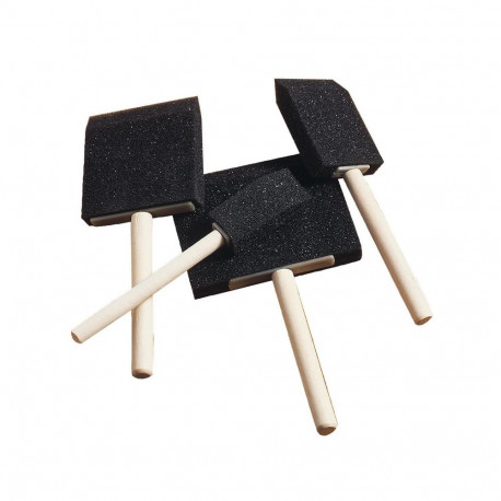 Pintsel-svamm, 25, 50, 75 ja 100 mm, 40 tk