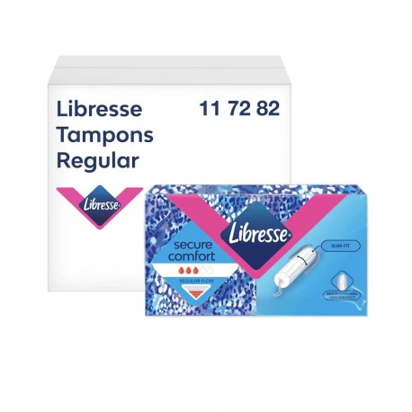 Tampoonid LIBRESSE Discreet Normal 384 tk/kst