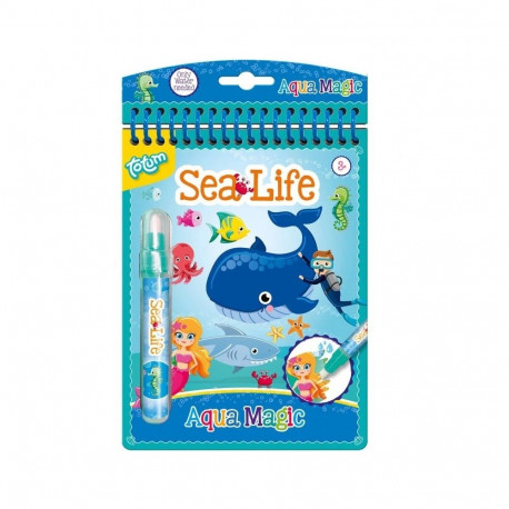 Totum veega värvimise komplekt Sealife