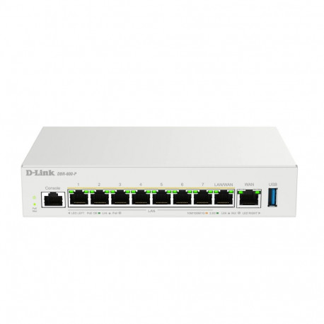 D-Link | Wireless router | DBR-600-P/E | 10/100/1000 Mbit/s | Ethernet LAN (RJ-45) ports 8 | Mesh Su
