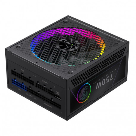 Gamemax RGB 750G 750 W Gold täismoodulaarne toiteplokk