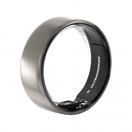 Ultrahuman | Ring Air | Raw Titanium | Size 7 | Smart Ring