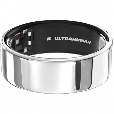 Ultrahuman | Ring Air | Space Silver | Size 9 | Smart Ring