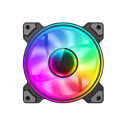 Gamemax DUAL RING INFINITY BK must korpuse ventilaator